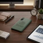 Cellular Junction Premium Forest Green Synthetic Leather Case for Samsung Galaxy A50 - Image 2